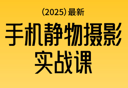 金老师·2025爆款手机静物摄影实战课-聚宝盆